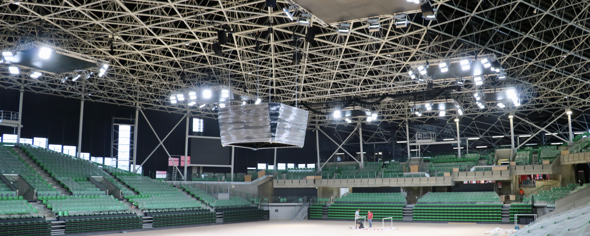 LENGLART habille le Palais des Sports de Nantes : un pari tenu