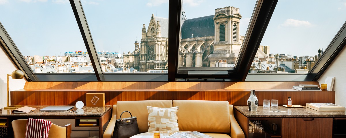L'hôtel Madame Rêve : une luxueuse échappée sur les toits de Paris